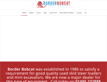 Tablet Screenshot of borderbobcat.com